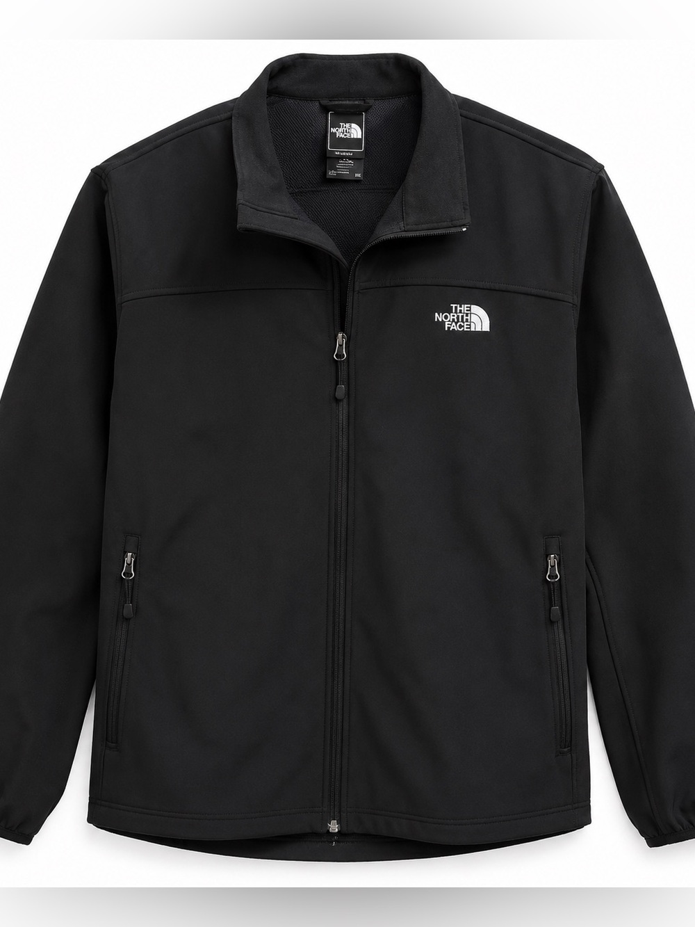 The North Face Apex Soft Shell Jacket XXL Black Full Zip Windwall Outdoor Hiking